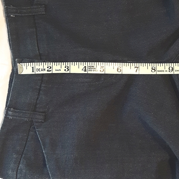 Navy Denim walking shorts - Picture 7 of 8